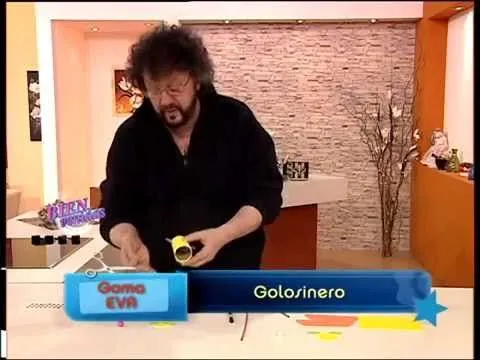 Jorge Rubicce - Bienvenidas TV - Explica como hacer un Golosinero ...
