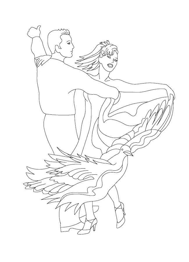 Bailarines de joropo para dibujar - Imagui