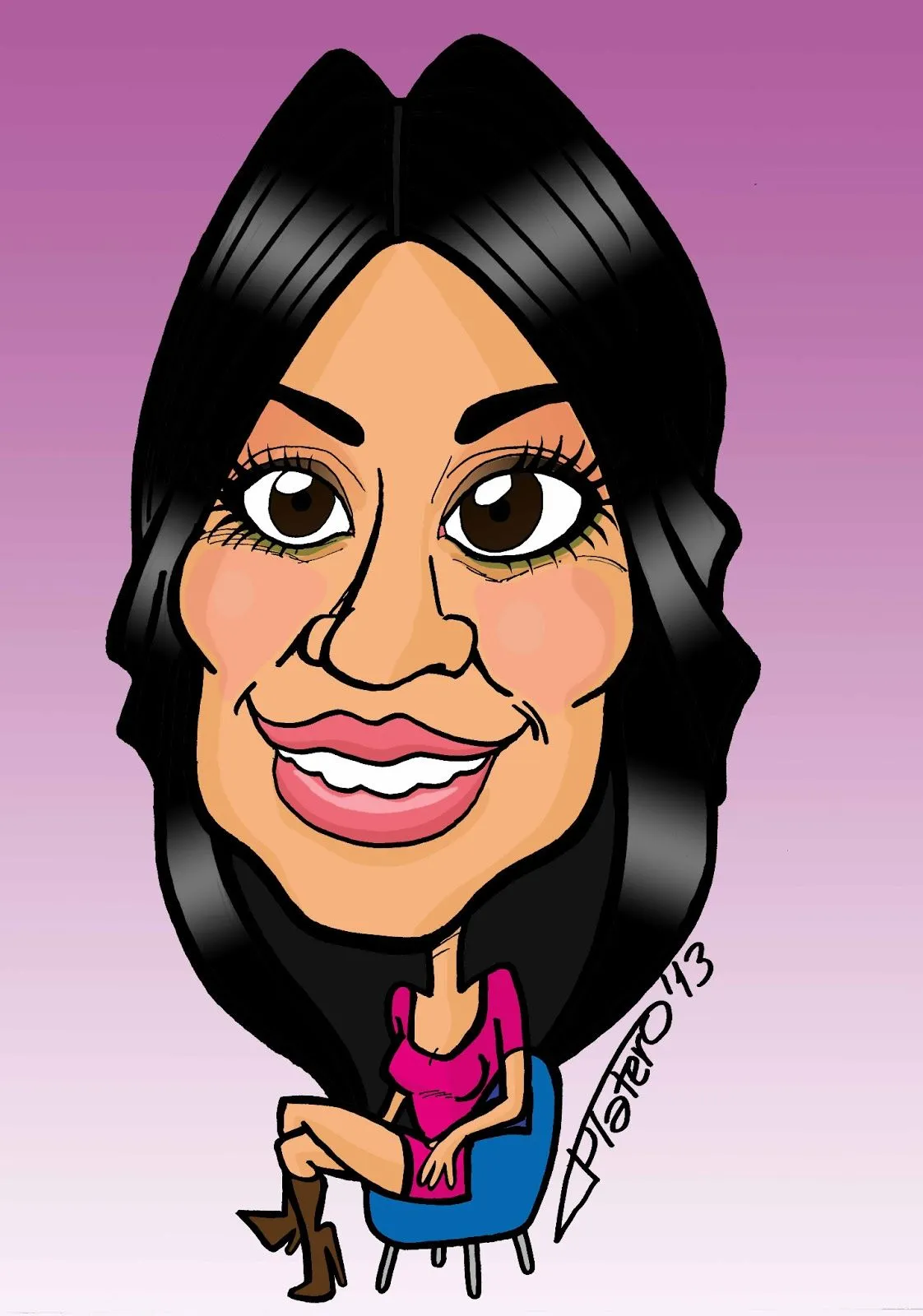 José Luis Platero: dibujante e ilustrador: Caricaturas televisión José Luis Platero: dibujante e ilustrador: Caricaturas televisión