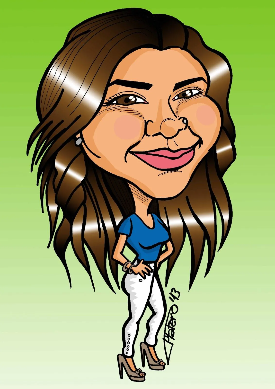 José Luis Platero: dibujante e ilustrador: Caricaturas televisión José Luis Platero: dibujante e ilustrador: Caricaturas televisión