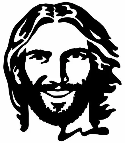 Rostro de Jesus sonriendo a lapiz - Imagui