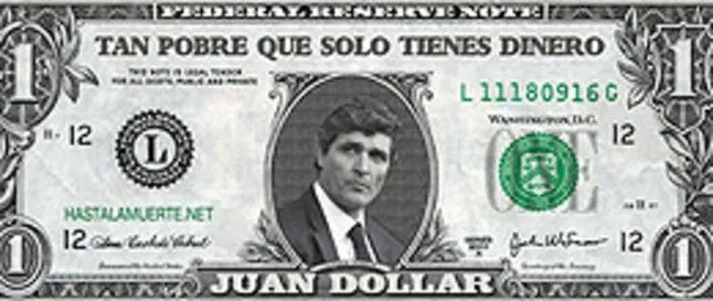 Juande Ramos responde que usará los dólares con su cara impresa ...