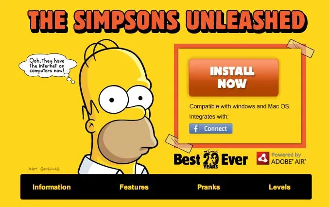 Juega con Los Simpsons en Facebook » MuyPymes