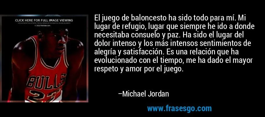 El juego de baloncesto ha sido todo para mí. Mi lugar de ref ... El juego de baloncesto ha sido todo para mí. Mi lugar de ref ...