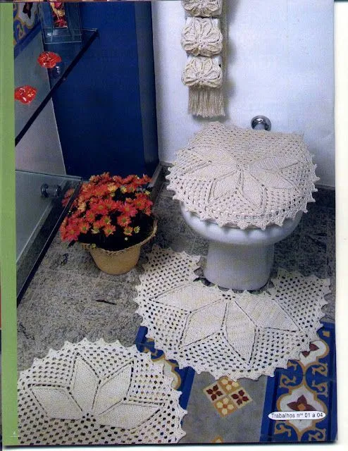 Crochet para el baño patrones - Imagui
