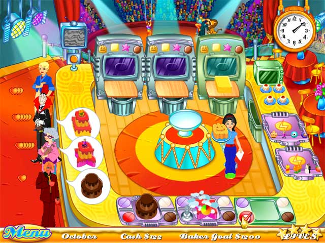 Juego de cocina para jugar online Cake Mania | Juegos Gratis para ...