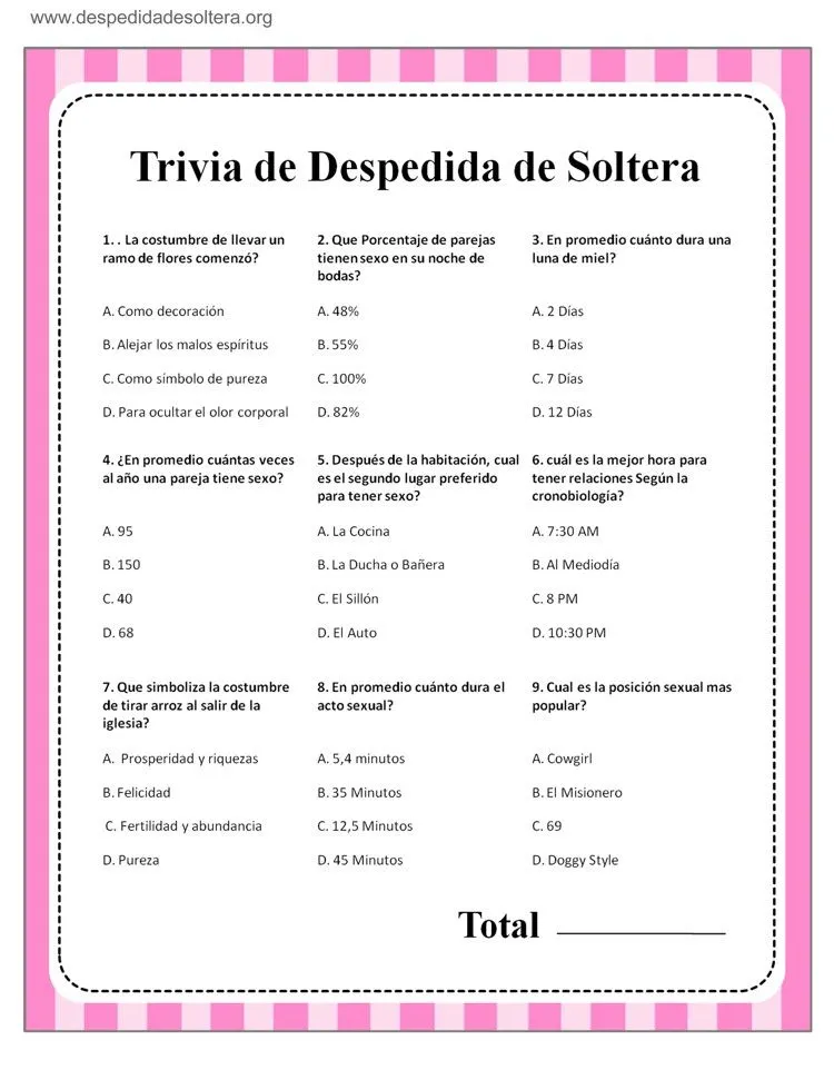 Juego Lotería Despedida de soltera imprimir despedida de soltera