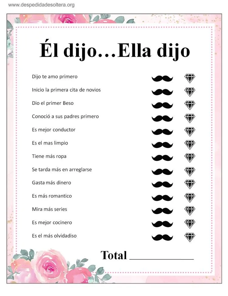 Juego Lotería Despedida de soltera imprimir despedida de soltera Juego Lotería Despedida de soltera imprimir despedida de soltera