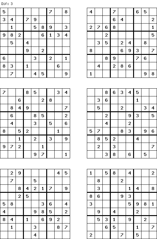 Juego Sudoku - Para Imprimir Gratis - ParaImprimirGratis. Juego Sudoku - Para Imprimir Gratis - ParaImprimirGratis.