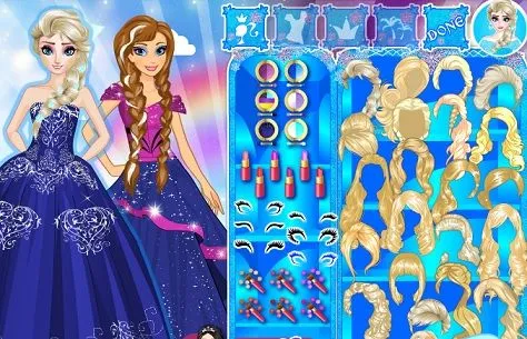 Juego para vestir a Elsa y Anna Frozen | Princesas Disney Juego para vestir a Elsa y Anna Frozen | Princesas Disney