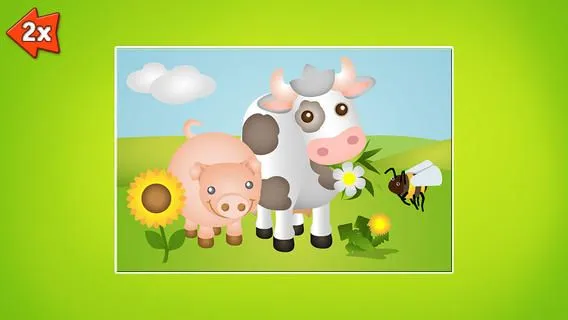 Juegos niños - puzzles con animales (6 piezas) 2+ para iPhone ...