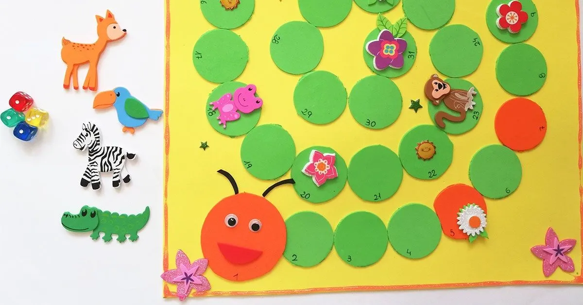 Juegos de primavera para niños: El gusano | Fixo Kids