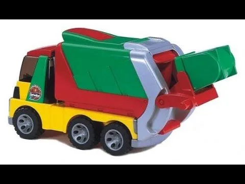 juguetes camiones de basura, dibujos animados para los niños - YouTube