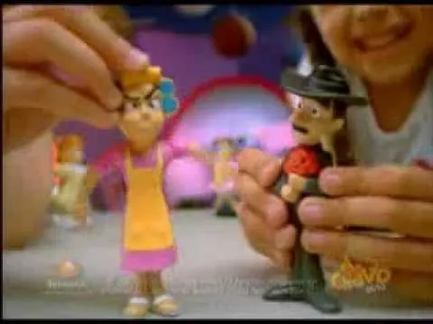 Juguetes de el Chavo animado en McDonalds (versión 2010) - YouTube