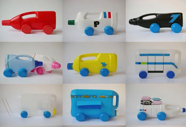 Como hacer juguete con material reciclable - Imagui