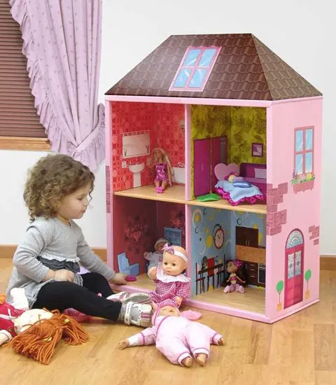 Juguetes y muebles infantiles de cartón | Decoideas.Net