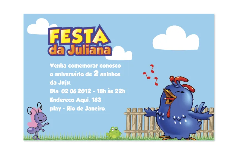 Juliana – Galinha Pintadinha |