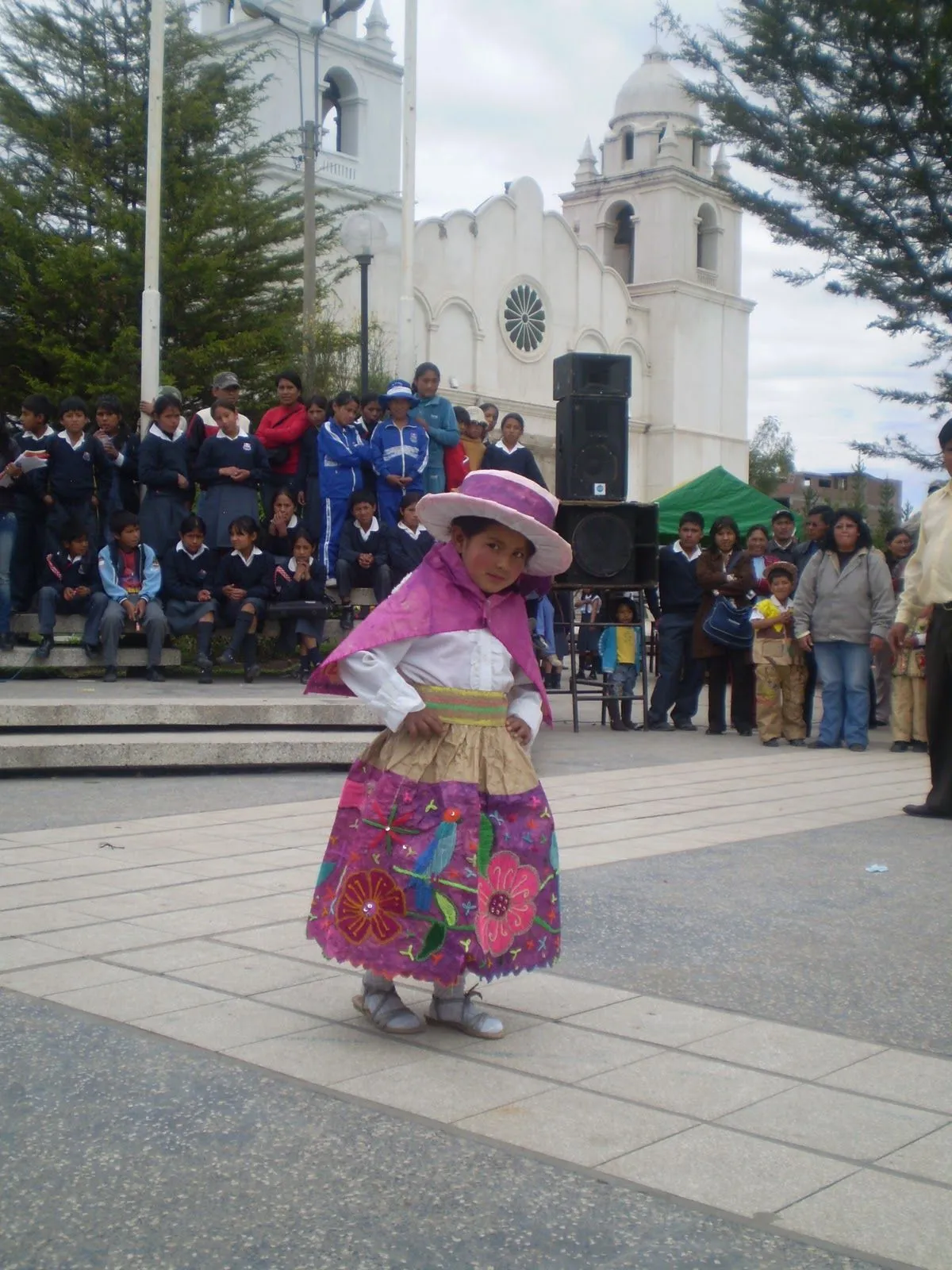 JUNÍN REGIÓN VERDE: Con trajes típicos de material reciclado ... JUNÍN REGIÓN VERDE: Con trajes típicos de material reciclado ...