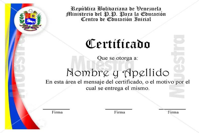 Certificados plantillas word - Imagui