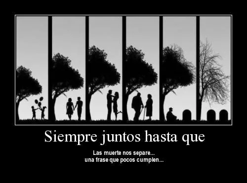 Siempre juntos hasta que la muerte nos separe | Imagenes para ... Siempre juntos hasta que la muerte nos separe | Imagenes para ...