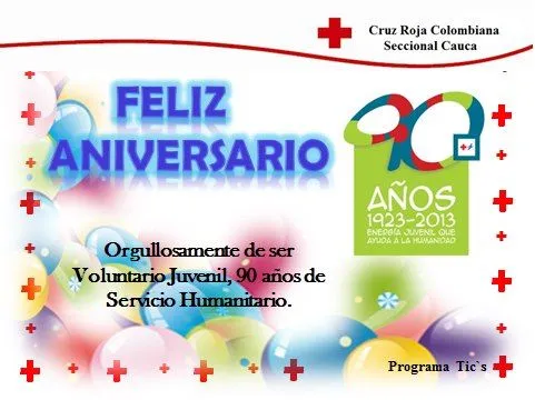 JUVENTUD 90 AÑOS | Cruz Roja Colombiana