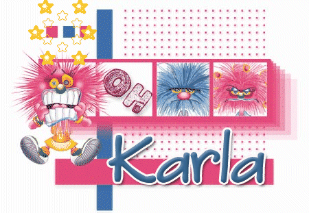 Karla | Nombres animados - Firmas animadas