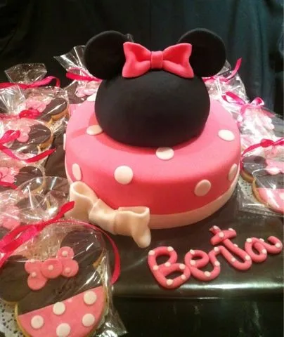 Bizcochos de Minnie Mouse boutique - Imagui