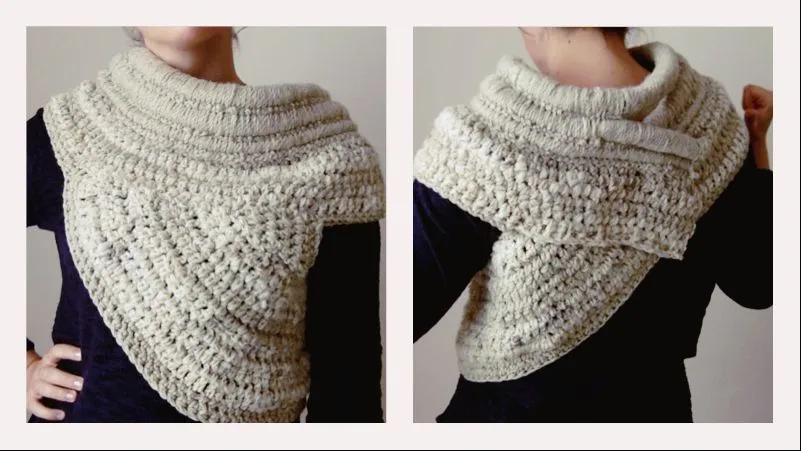 Katniss Cowl a Crochet | Ahuyama Crochet