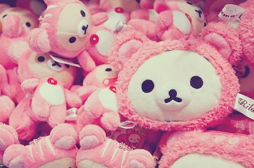 Stuffed Pink Kawaii Bears Pictures, Photos, and Images for ...