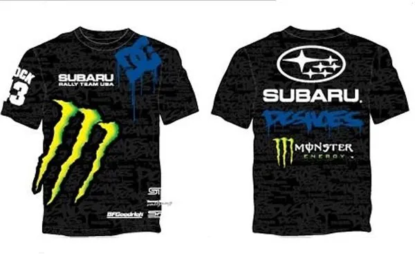 Ken Block DC Shoes Monster Energy Sideways t-