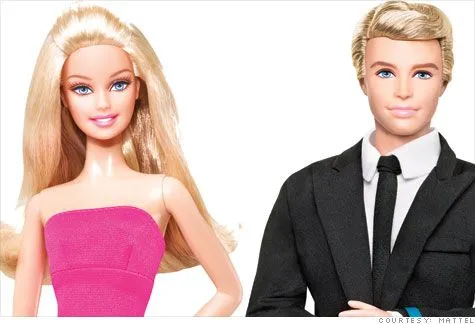 Ken wins Barbie back on Valentine's Day - Feb. 14, 2011