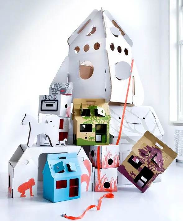 Kidsonroof Un universo para niños en cartón - Muebles y decoración ...