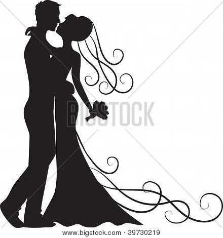 Kissing Groom And Bride Stock Vector & Stock Photos | Bigstock