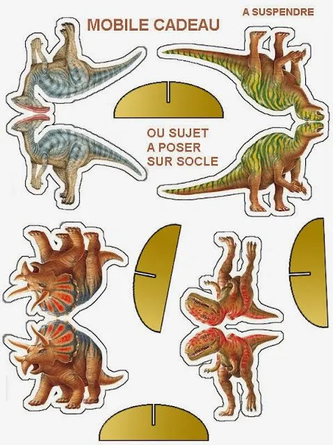 Kit de Dinosaurios para Imprimir Gratis. | Ideas y material gratis ...