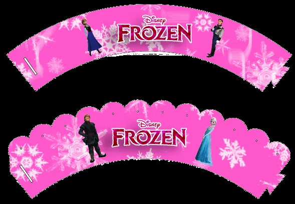 Kit de Frozen en Rosa para Imprimir Gratis. | Ideas y material ...