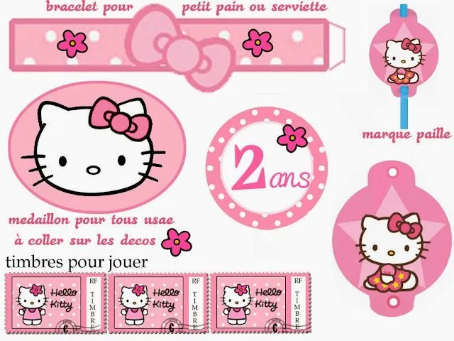 Kit de Hello Kitty para Imprimir Gratis | Ideas y material gratis ...