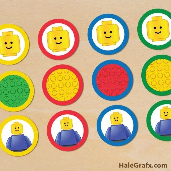 Kit de Lego para Imprimir Gratis. | Ideas y material gratis para ...