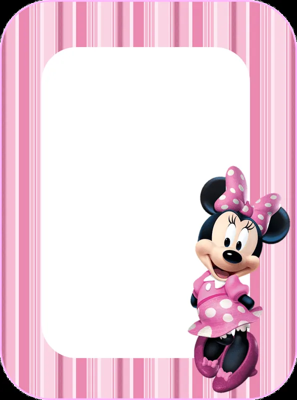 Minnie Mouse bebé marcos - Imagui