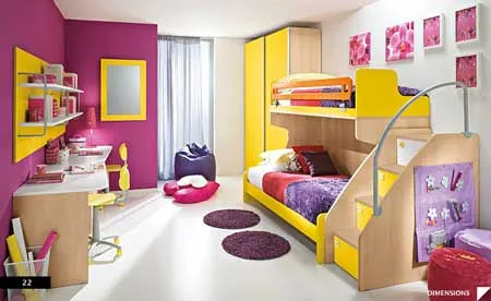 Kitchen Design Luxury Homes 2012: Modernos dormitorios para niños