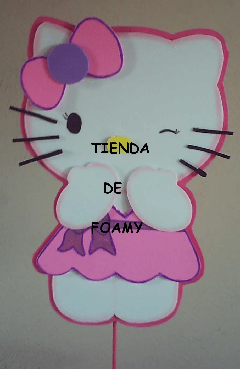 Pin Tienda Foamy Centro Mesa Mini Dispensador Hello Kitty on Pinterest