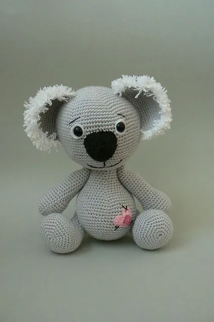 Koala de crochet - Imagui