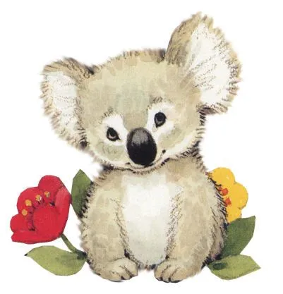 Koalas tiernos en dibujo - Imagui