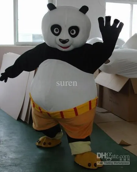 Kung Fu Panda Mascot Costume Adult Size Kungfu Panda Costume ...