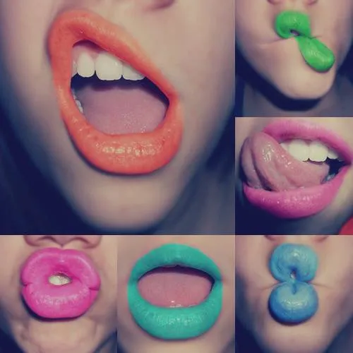 labios de colores | Tumblr