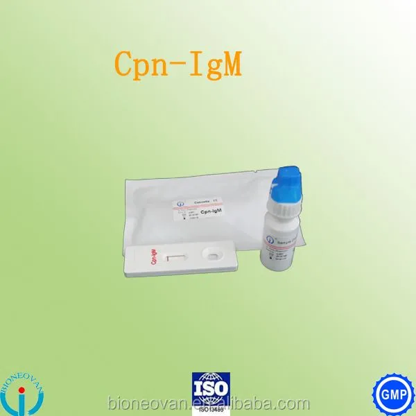Laboratorio médico kit Chlamydia pneumoniae Cpn IgM anticuerpos de ...