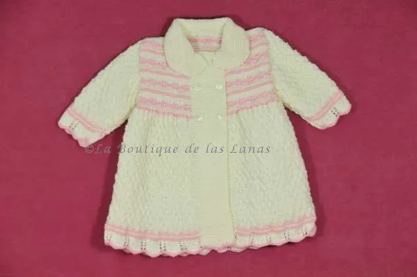 Abrigos de bebé a crochet - Imagui