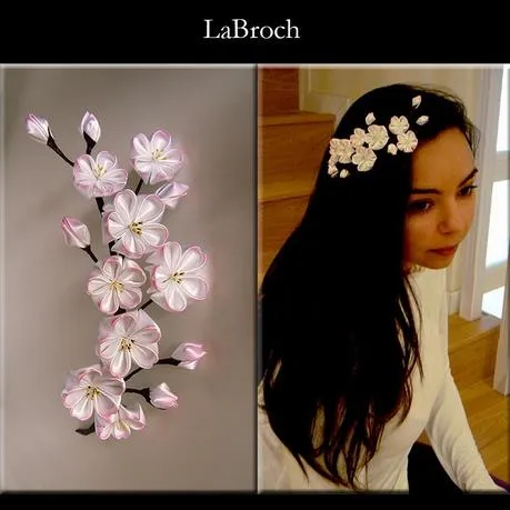 LaBroch-kanzashi - Paperblog
