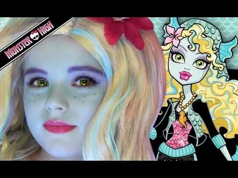 Lagoona Blue Monster High Doll Costume Makeup Tutorial for ...
