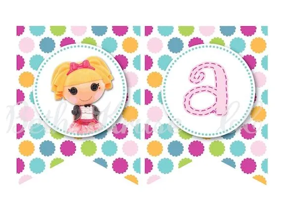 lalaloopsy printable party package by BethKruseCC on Etsy