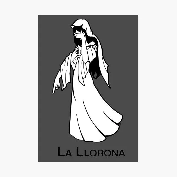 Lámina fotográfica for Sale con la obra «La llorona» de Erlea Flores |  Redbubble